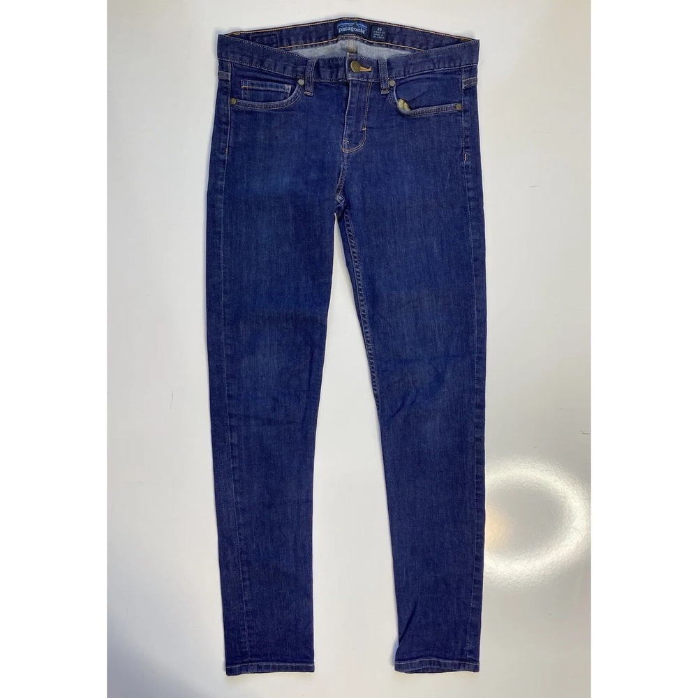 Patagonia Women's Size 28 Slim Fit Organic Cotton (55120) Dark Wash Jeans 30x31